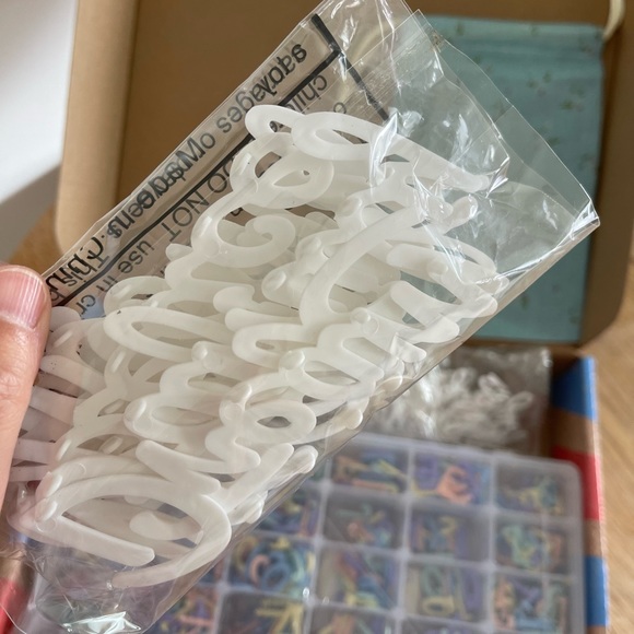 New760 Pastel Extra Letters for Changeable Felt Letter Board Letters Multi Color - Picture 9 of 10